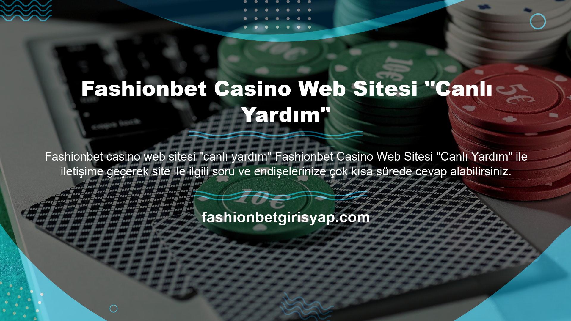 Fashionbet, çevrimiçi oyun siteleri ve casinonun üyelerine lisanslama hizmetleri sunmaktadır